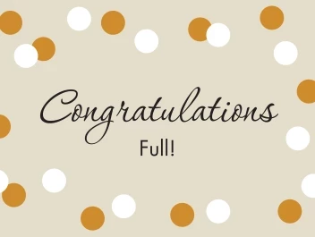 Congratulations Confetti Banner