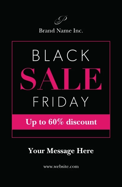 Colorful Frame Black Friday