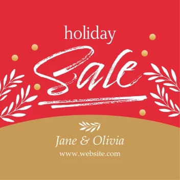 Confetti Holiday Sales
