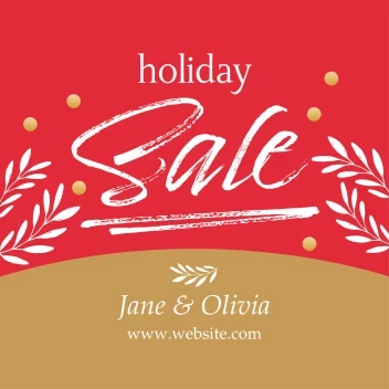 Confetti Holiday Sales