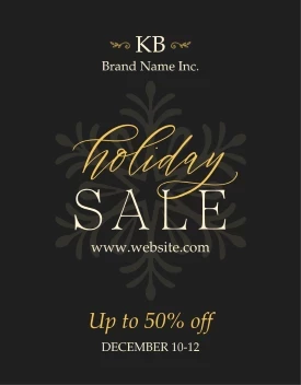 Fancy Holiday Sale
