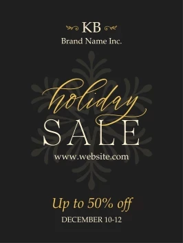Fancy Holiday Sale