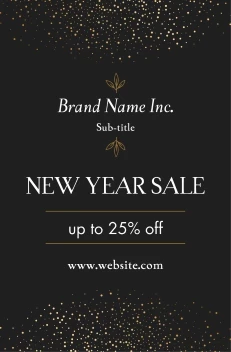 New Year Glitter Sale