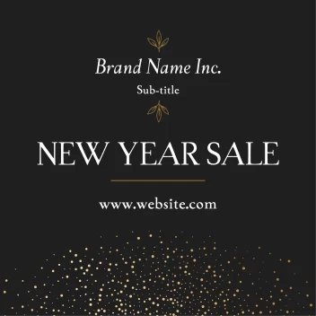 New Year Glitter Sale