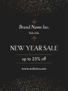 New Year Glitter Sale