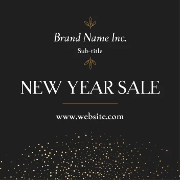 New Year Glitter Sale