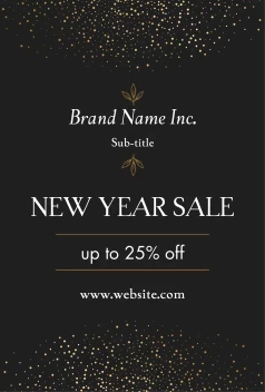 New Year Glitter Sale