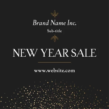New Year Glitter Sale