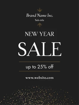 New Year Glitter Sale