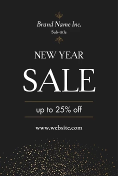 New Year Glitter Sale