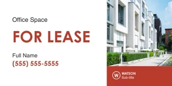 Arrow For Lease Banner