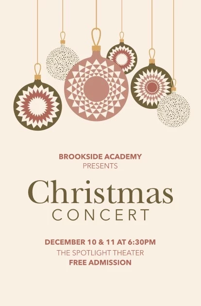School Holiday Concert