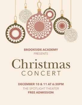 School Holiday Concert