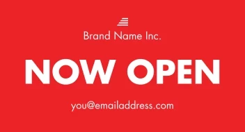 Now Open