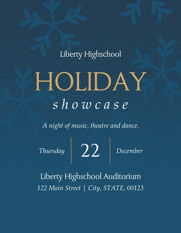 School Holiday Showcase