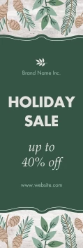 Rustic Holiday Sale