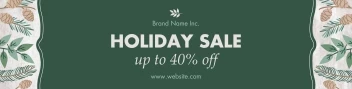 Rustic Holiday Sale