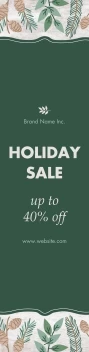 Rustic Holiday Sale