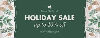 Rustic Holiday Sale