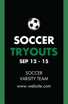 School Sports Tryouts