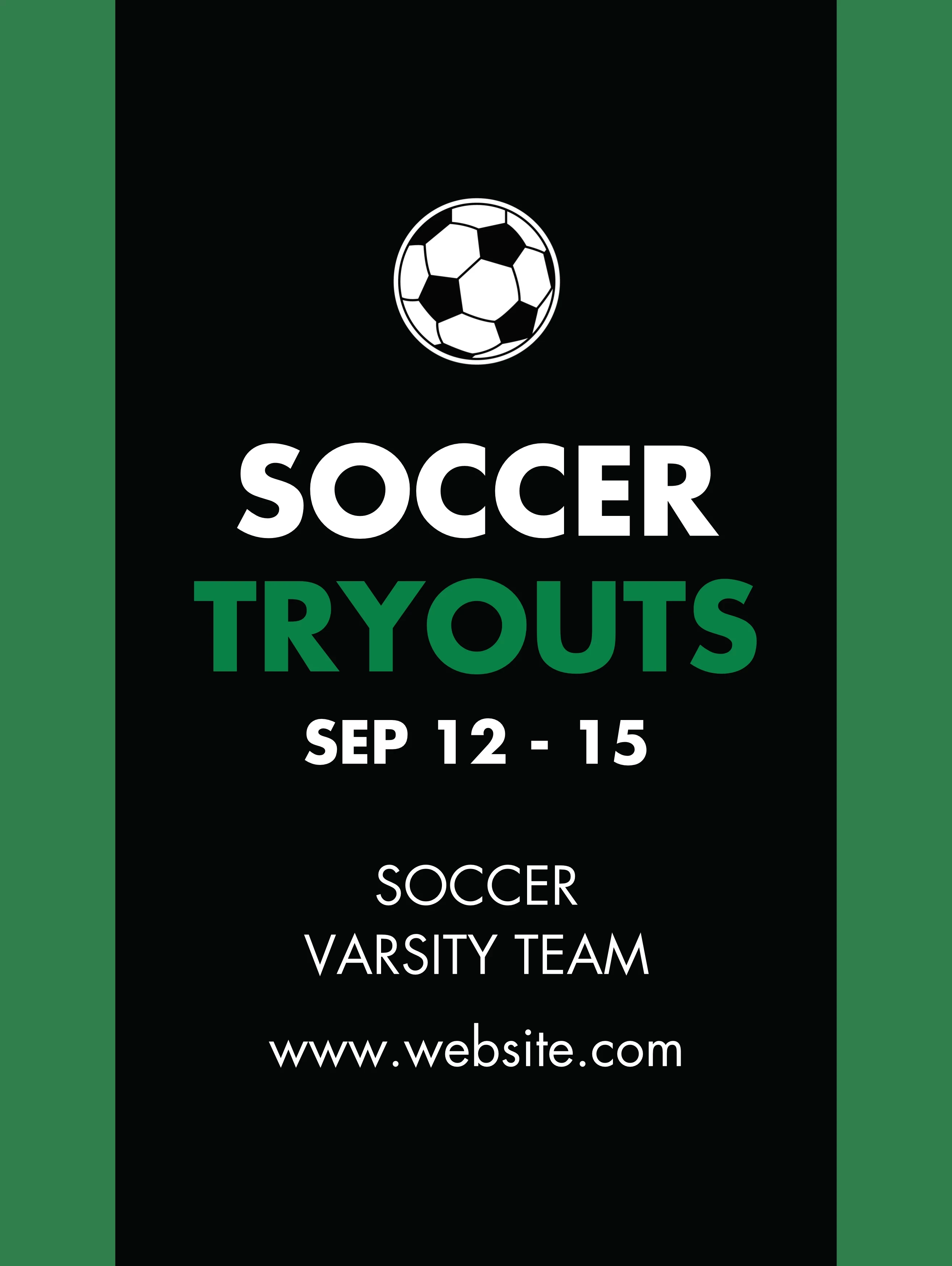 School Sports Tryouts