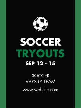 School Sports Tryouts