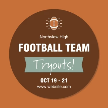 Football Team Tryouts