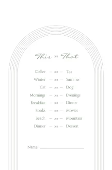 Modern Lines Baby Shower