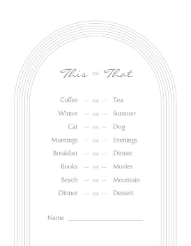 Modern Lines Baby Shower