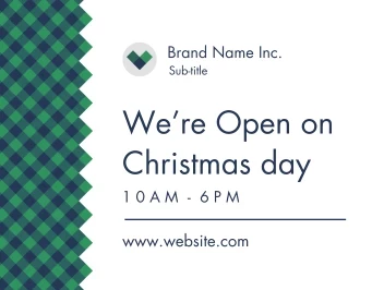 Modern Holiday Pattern