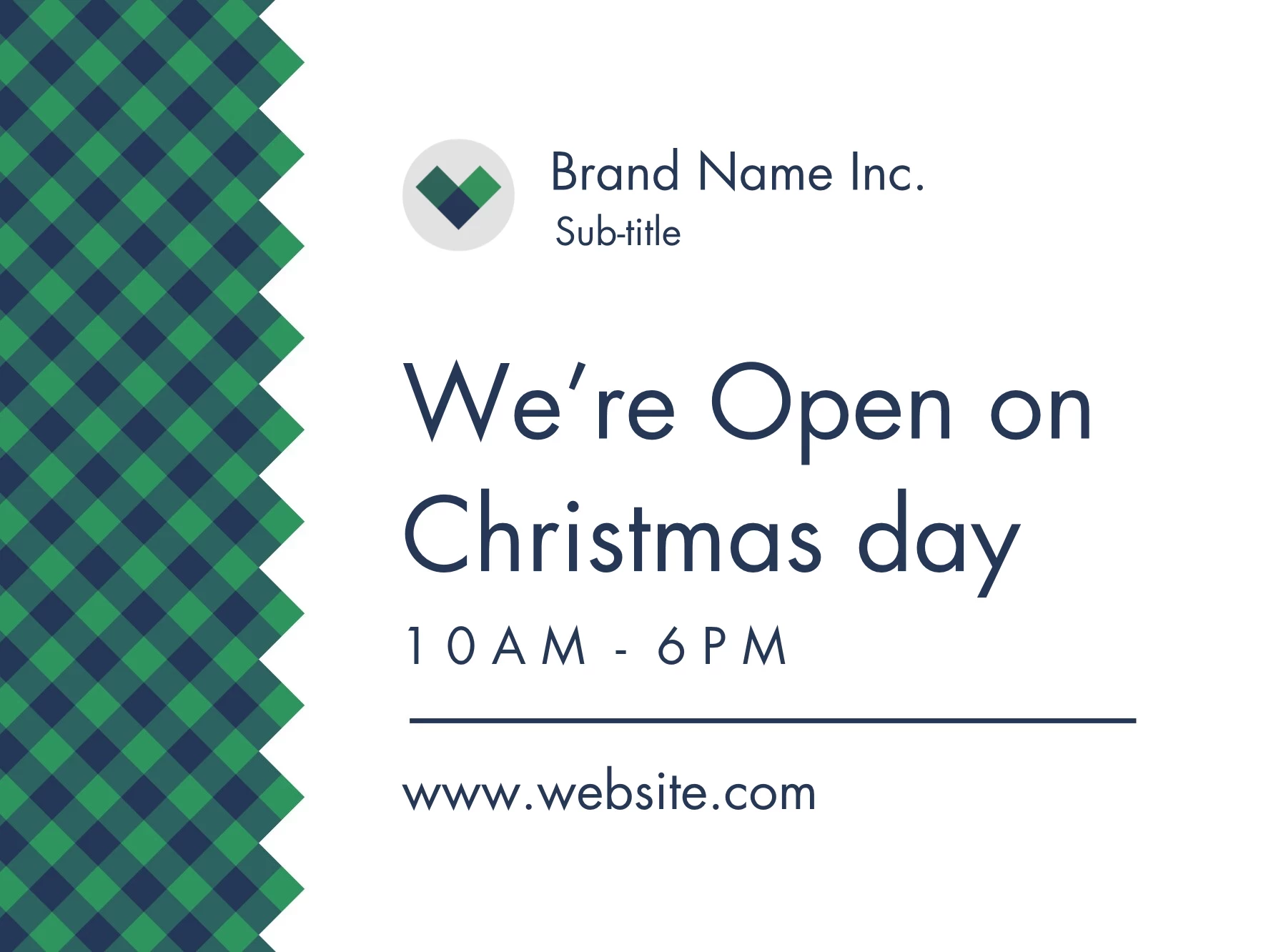 Modern Holiday Pattern