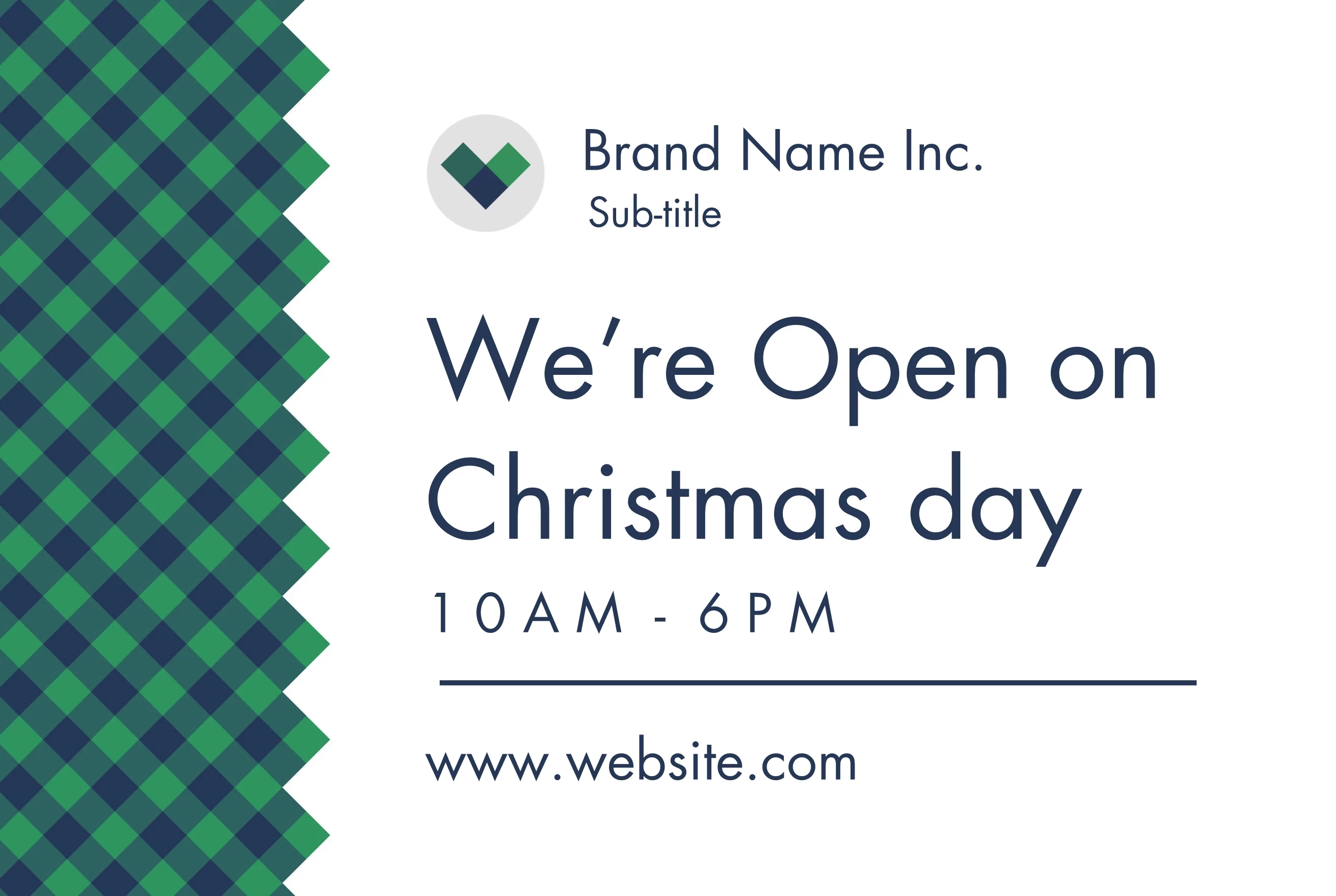 Modern Holiday Pattern