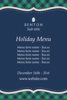 Rustic Holiday Plaid