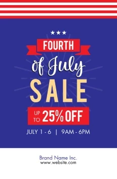 Fourth Of July Sale
