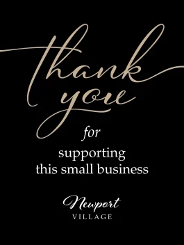 Thank You Supporting Small Business