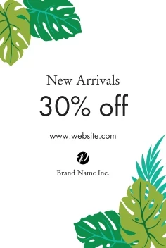 Modern Palm Leaves