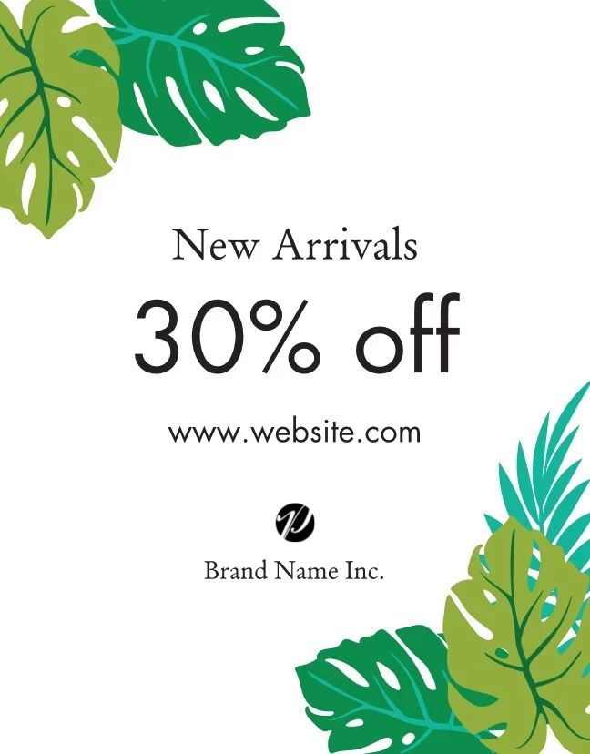 Modern Palm Leaves
