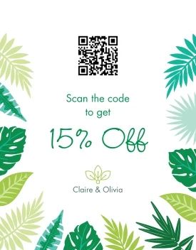 Tropical Palm Leaves