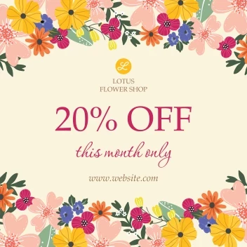 Delicate Floral Pattern