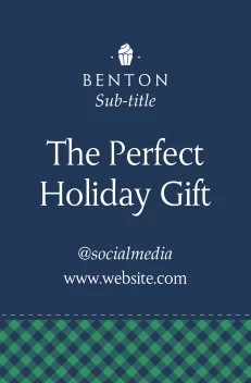 Rustic Holiday Plaid