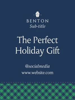 Rustic Holiday Plaid