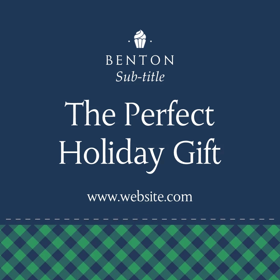 Rustic Holiday Plaid