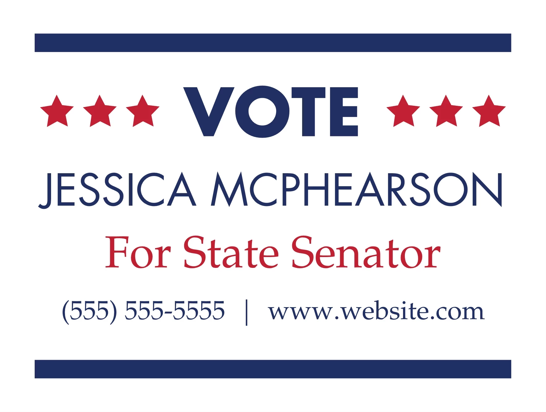 Vote Outdoor Sign