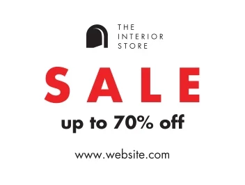 Simple Sale Outdoor Sign