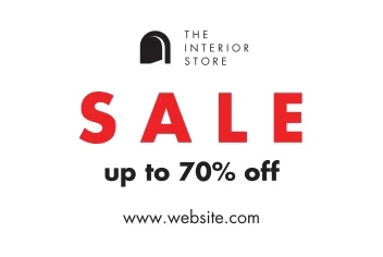 Simple Sale Outdoor Sign