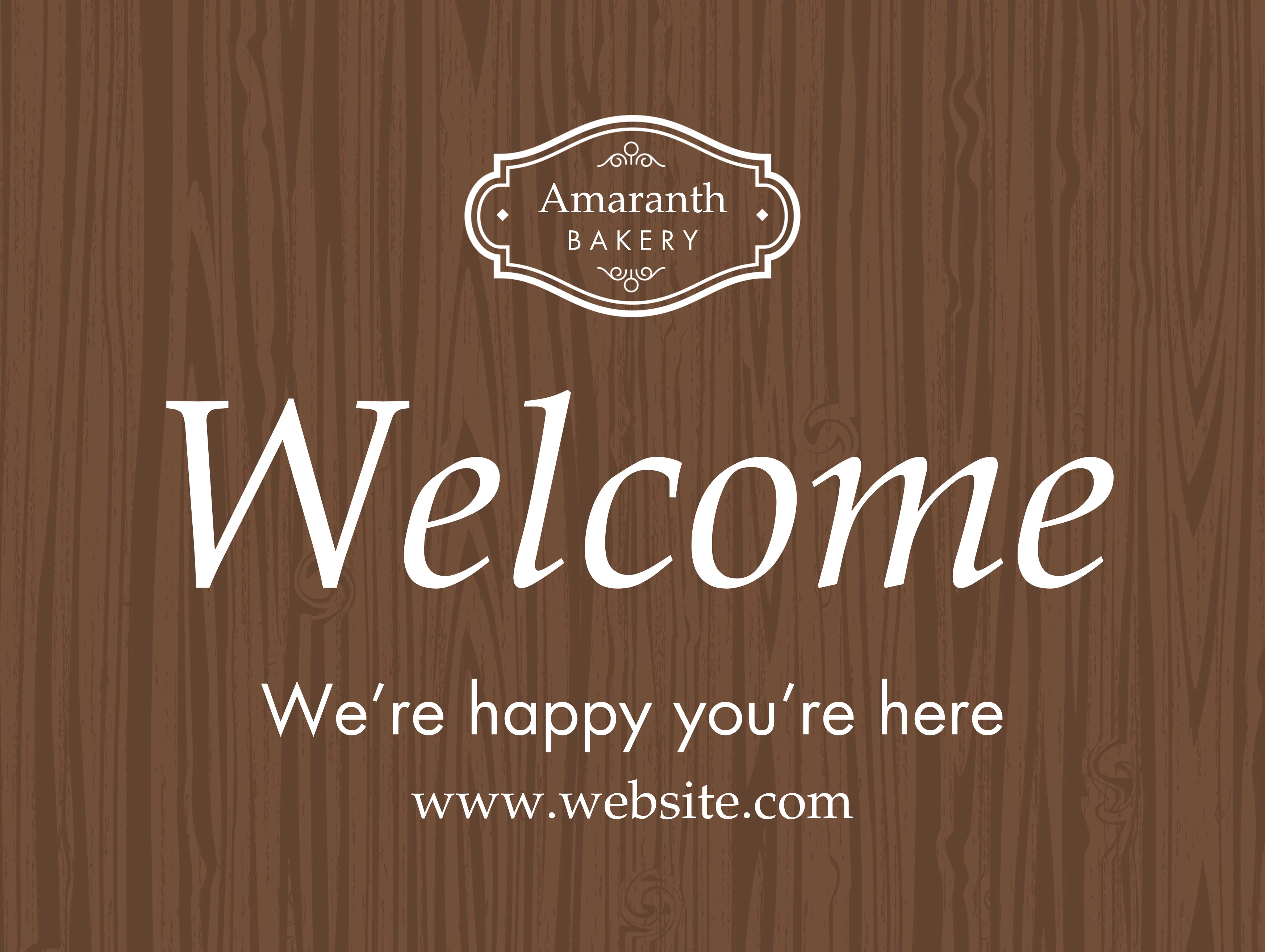 Rustic Welcome