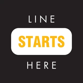 Line Starts Here Bright