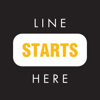 Line Starts Here Bright