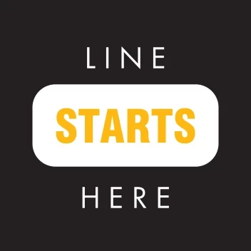 Line Starts Here Bright