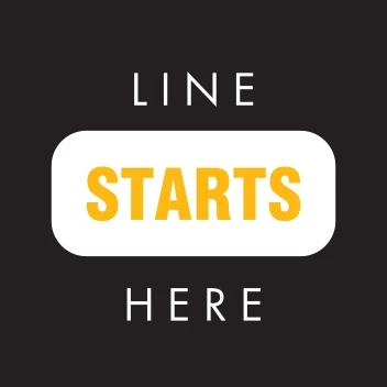 Line Starts Here Bright